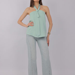 Halter Neck Flowy Top